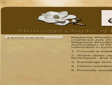 Tablet Screenshot of magnoliawoodturners.org